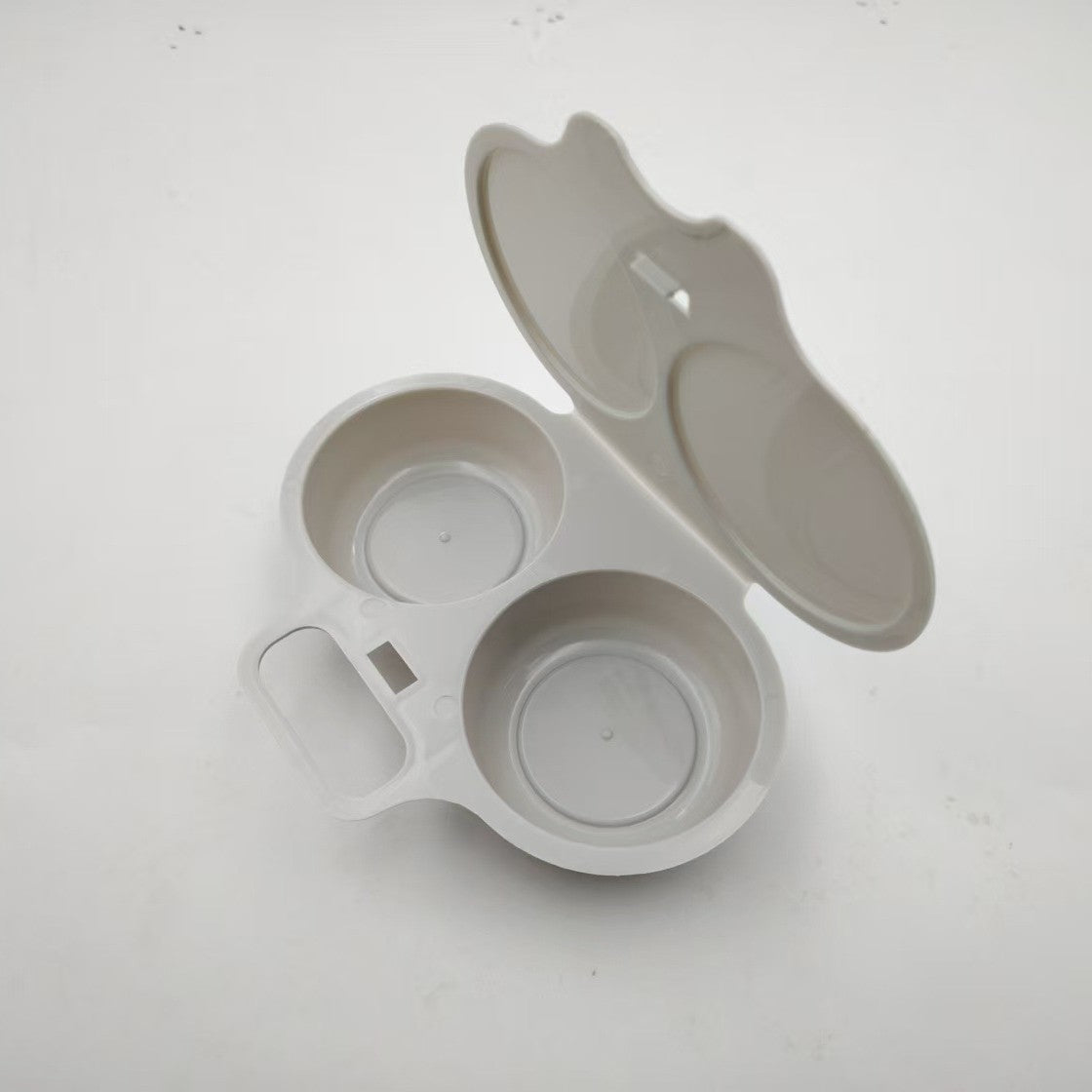 🥳2026 HOT SALE🥳💞50K+ SOLD! 🥗🎁 50% OFF! Microwave Egg Poacher – From £4.99! Dual‑cavity, non‑stick & easy clean. Healthier than frying – stock up & save! 🏠✅