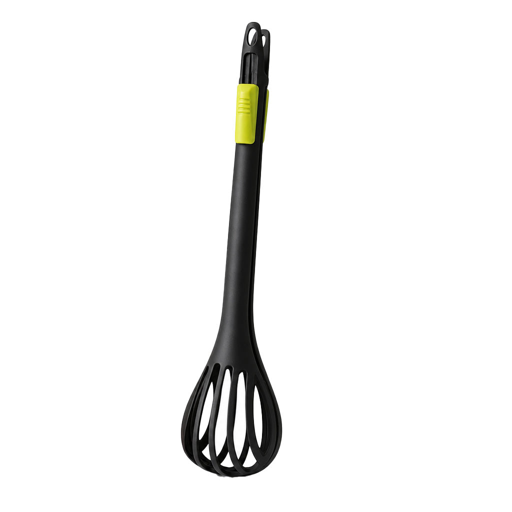 2-in-1 Egg Whisk and Food Tongs Kitchen Tool