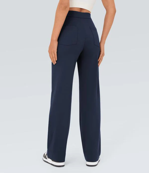 💖LAST DAY SALE 50% OFF💷Women's Casual High Waisted Pockets Stretch Pants