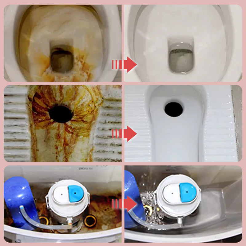 🔥Effective toilet seat cleaner✨Flush away stains like magic!🚽