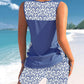 ⏰LAST DAY 60% OFF - Miraclesuit Women's Tummy Control Tankini Set with Built-In Bra – Flattering Boho Swimwear with Shorts🔥