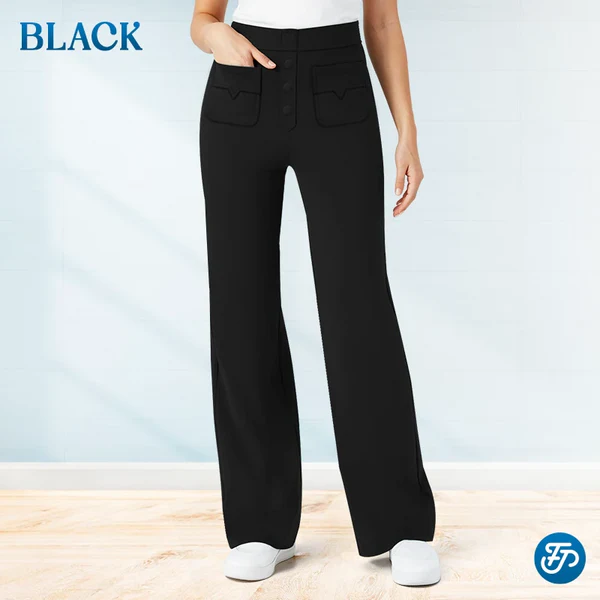 💖LAST DAY SALE 50% OFF💷Women's Casual High Waisted Pockets Stretch Pants