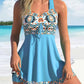 Modest Swim Set🩱Full-Coverage Tankini + Boyshorts with Pockets | Sun-Safe UPF 50+ ☀️🛡️ | Perfect for Beach Days 🌊🇬🇧
