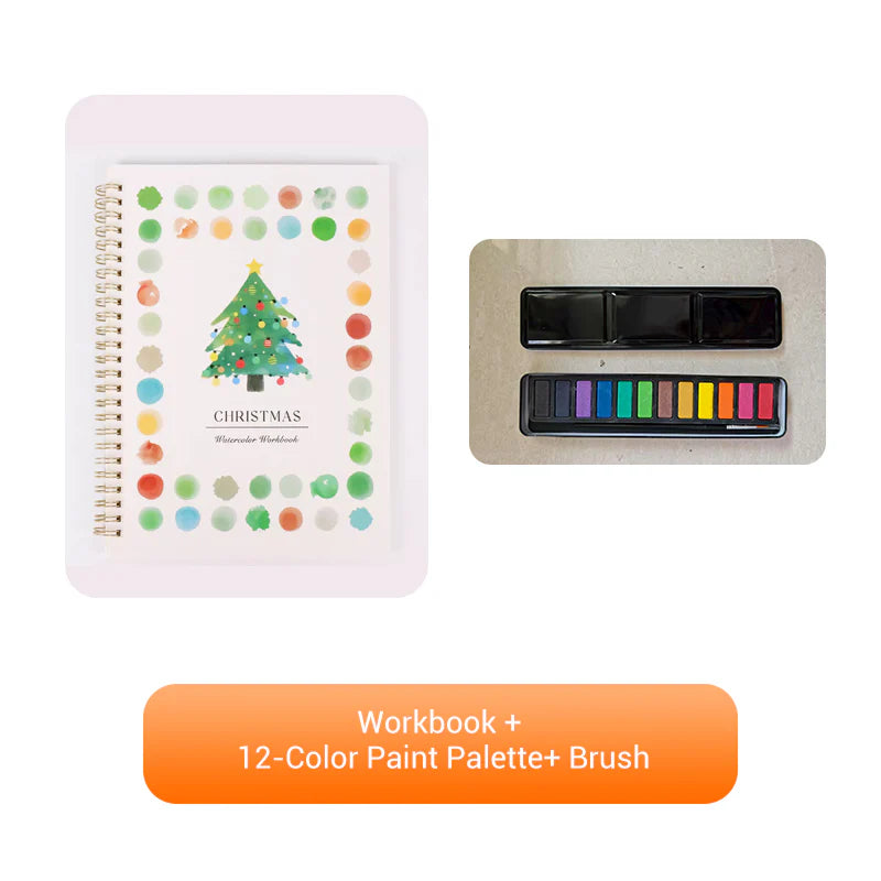 Hot Sale 55% OFF📚Beginner-Friendly❤️Watercolor Workbook