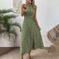 👗 LIMITED-TIME 50% OFF! ✨ Polka Dot Halter Neck Dress – Flowy, Flattering, Retro-Chic 🌼