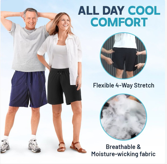 💥Last Day Special Sale 49% OFF💝✨Unisex Ice Silk Quick Drying Stretch Shorts