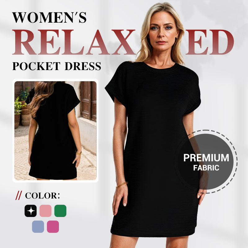💜 Women's Relaxed Pocket Dress