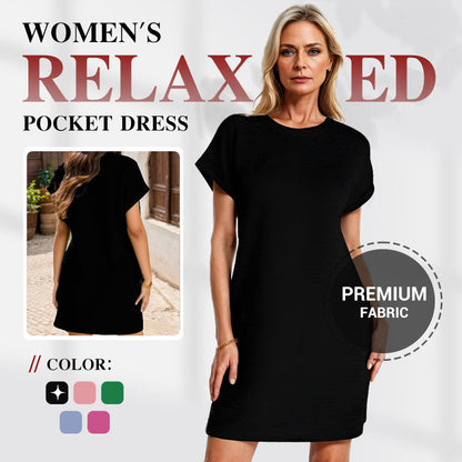 💜 Women's Relaxed Pocket Dress