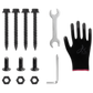 🏡50% OFF NOW! Heavy‑Duty Fence Post Repair Kit, Rustproof Fence Post Anchor Support Bracket, Easy‑Install Repair Spike for Fixing Loose, Tilted & Broken Wooden Fence Posts
