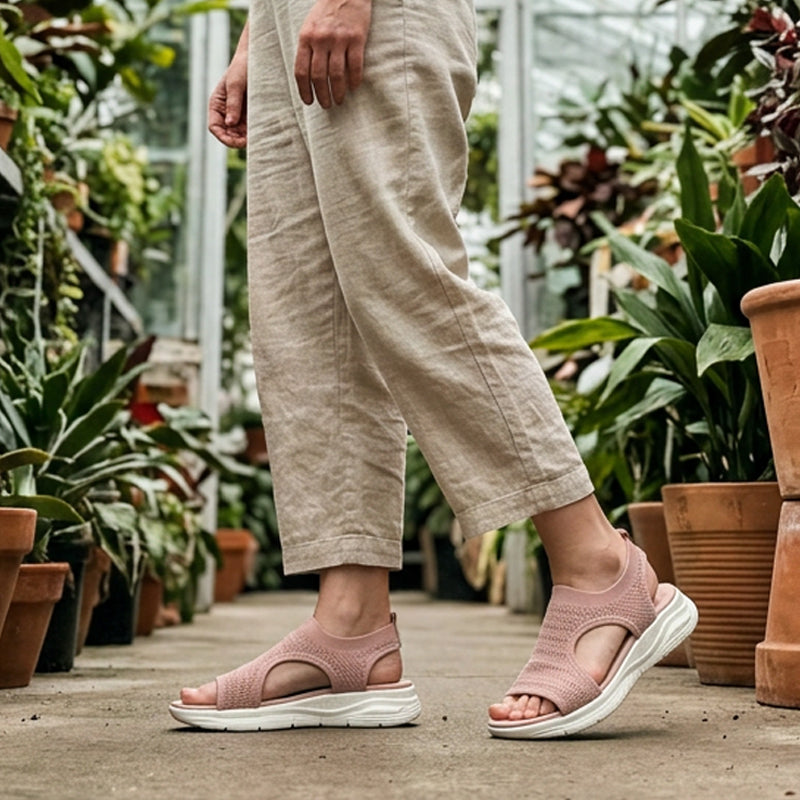 👡🔥 Women's Breathable Mesh Platform Sandals – Lightweight, Breathable, and Comfortable ✨