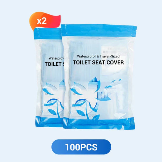 🎁2025 Hot Sale🎁- 50% OFF💥 Disposable Plastic Toilet Seat Cover - No Worry Of Public Toilet Anymore👋