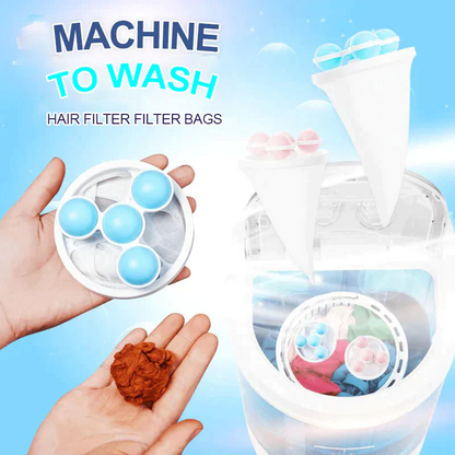 🎉Hot Sale 49% OFF🎉Washing Machine Floating Filter Bag Washing Ball