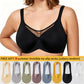 🔥Last Day Special Price £7.99💐Women's Elegant Sheer Full Coverage Plus Size Bra（副本）