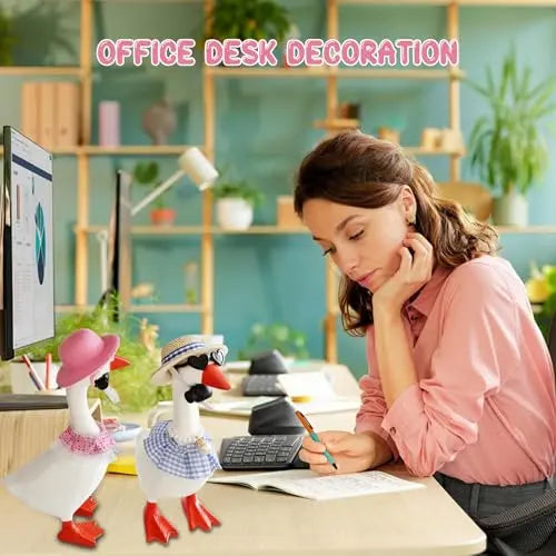 7 Inch Desk Goose Statue Dress Up Outfits/Outfits Only