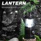 Solar Rechargeable Camping Lantern – Collapsible LED, IPX5 Waterproof 💡 Magnetic Base & Foldable Hook 🏔️ Ideal for Camping, Hiking & Emergency Outages 🔋