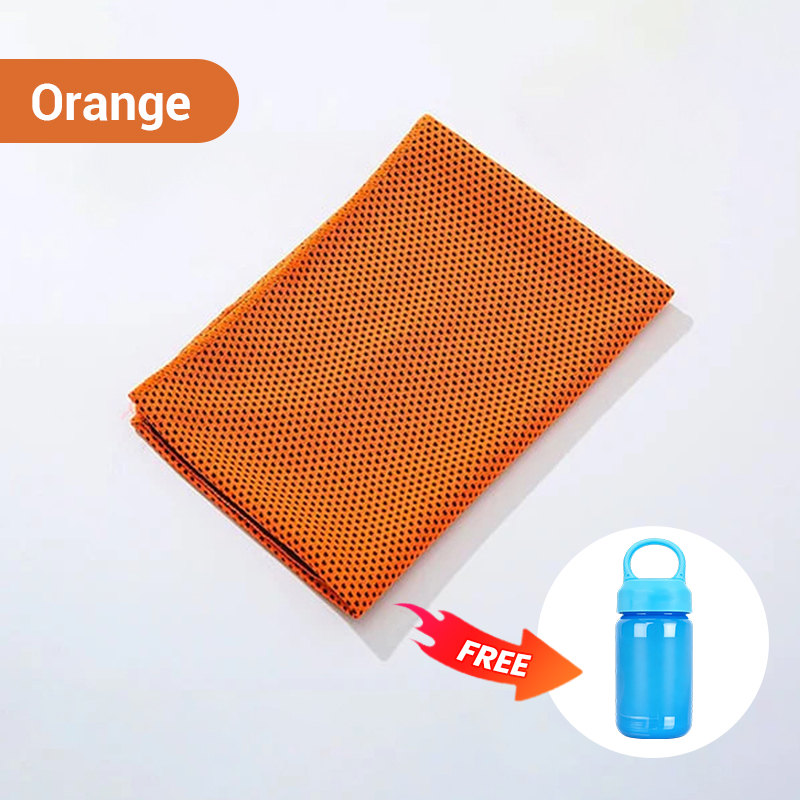 ⏰Last Day Buy 1 Get 1 Free❄💦Cold Sweat Towel You Can Use Anywhere, Anytime! Reusable Soft Absorbent Cooling Portable