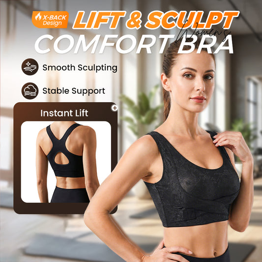 💖✨ All-Day Comfort Meets Perfect Shape! Criss-Cross Lift & Sculpt Bra 50% OFF👚⚡️