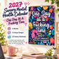 🔥HOT SALE 70% OFF💓2027 Sweary Mental Health Calendar