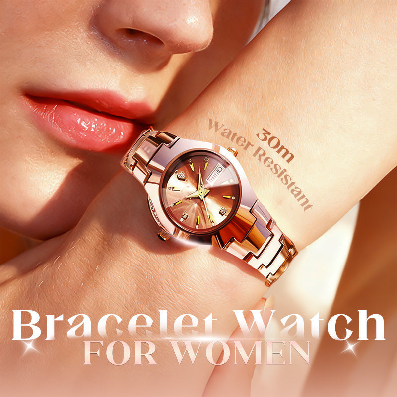 🔥50% OFF FLASH SALE | Elegant Casual Waterproof Quartz Watch Women Gift