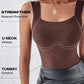🏆2026 HOT SALE-50% OFF!!💐Women's U Neck Camisole High Strechy Seamless Built-in Bra Padded Tank Tops