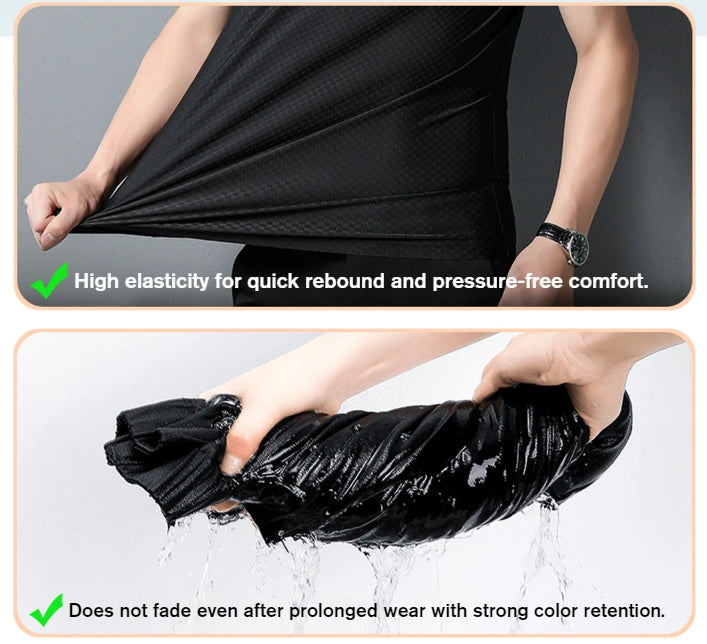 🔥SUMMER HOT SALE 49% OFF🔥Ice Silk Men's Shirt