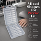 Long Seamless Almond Nail Tips
