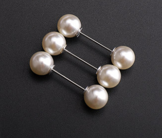 ✨ Buy 3 Get 9 FREE 💥Pearl Corset Brooch | Elegant Waist & Collar Fashion Pin