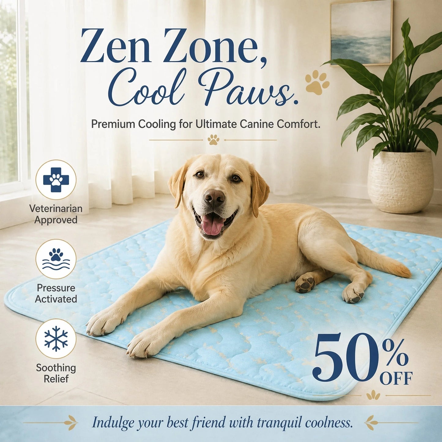 🌞Summer Hot Sale 49% OFF🧊Premium Cooling Mat For Pet
