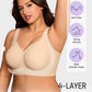 ⏳LAST DAY SALE 50%!!⚡50K+ SOLD!💖COMFORTABLE WIRELESS FULL COVERAGE JELLY SMOOTHING BRA