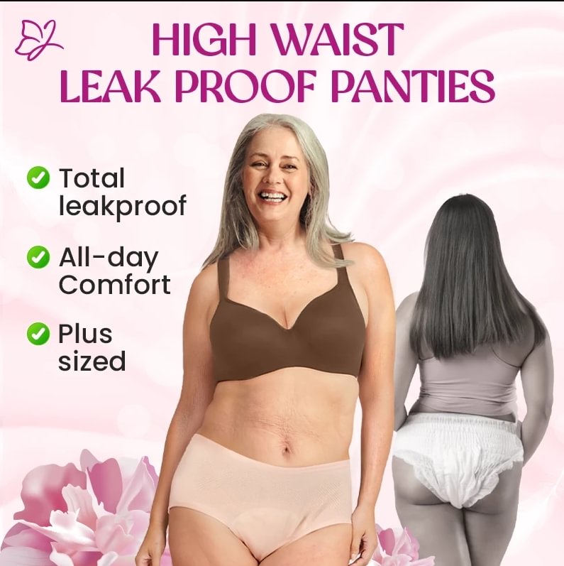 ⏳⏳Last Day-Buy 1 Get 3 Packs!!🔥2026 Best-Selling🏆LunaBloom™ High-Waist Leak-Proof Panties ✨Butter-soft, ultra-stretchy & discreetly protective 🍃