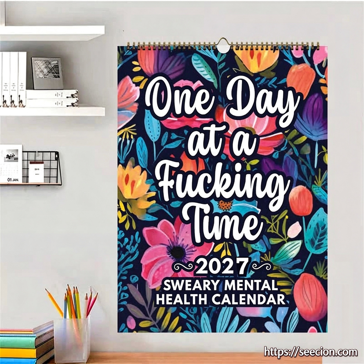 🔥HOT SALE 70% OFF💓2027 Sweary Mental Health Calendar