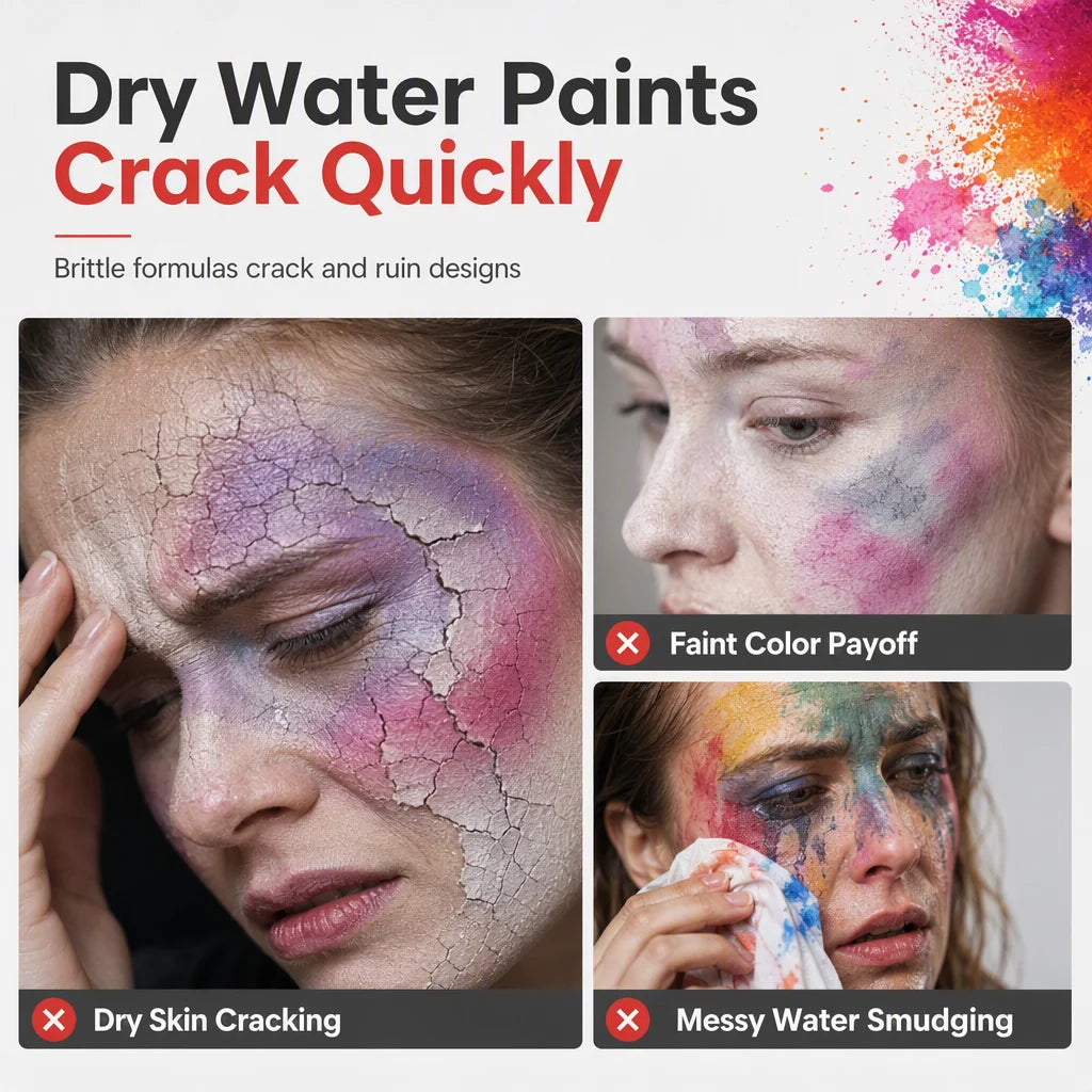 15 Colors Oil Based Face and Body Paint Palette
