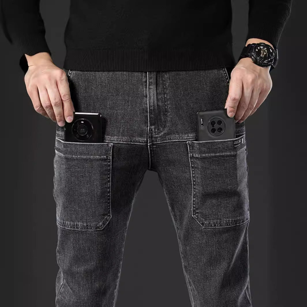 🔥Spring Specials-56% OFF💐Comfortable Multi-Pocket High Durable Cargo Jeans👖