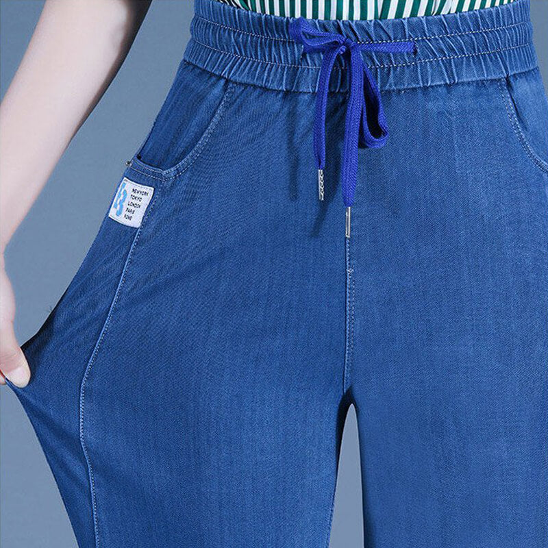 ⏳Limited-time 65% discount!!💕👖High Waist Ultra-Stretch Mom Jeans