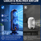 🥳2026 HOT SALE🥳💞50K+ SOLD!💨🌙 50% OFF! Portable Table Fan – 5 speeds, ultra‑quiet, gentle breeze. Perfect for bedroom or office. Stay cool without noise! 😴✨
