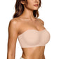 ⛱️Last Day Special Price ￡7.99!!💞Womens Strapless Bras Push Up Bandeau Bra Non Slip Wireless Supportive Padded Bras Seamless Comfortable Tube Jelly Bra