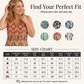 💜LAST DAY PROMOTION - 49%OFF💜Women's Print Flowy Sleeveless V Neck Peplum Tank Tops