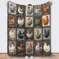 🐱💤 Cozy 9‑Panel Sleeping Cats Blanket – Ultra‑Soft Flannel, Reversible Design, Perfect for Sofa, Bed & Travel 🌙✨