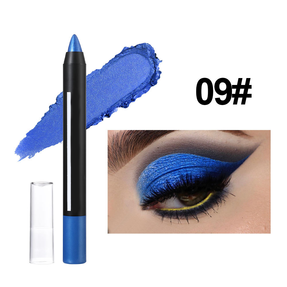 ✨LIMITED‑TIME 50% OFF! ✨Waterproof Highlighter Eyeshadow Pencil, Shimmer Glitter Cream Makeup Stick, Long‑Lasting for Eyes, Face & Party Looks