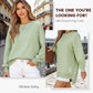 Long Sleeve Pullover Zipper Slit Casual Sweatshirt Dress