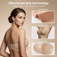 ⛱️Last Day Special Price ￡7.99!!💞Womens Strapless Bras Push Up Bandeau Bra Non Slip Wireless Supportive Padded Bras Seamless Comfortable Tube Jelly Bra