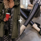 💜 Pricier, but better quality 💜 Women's long-sleeved hooded jacket