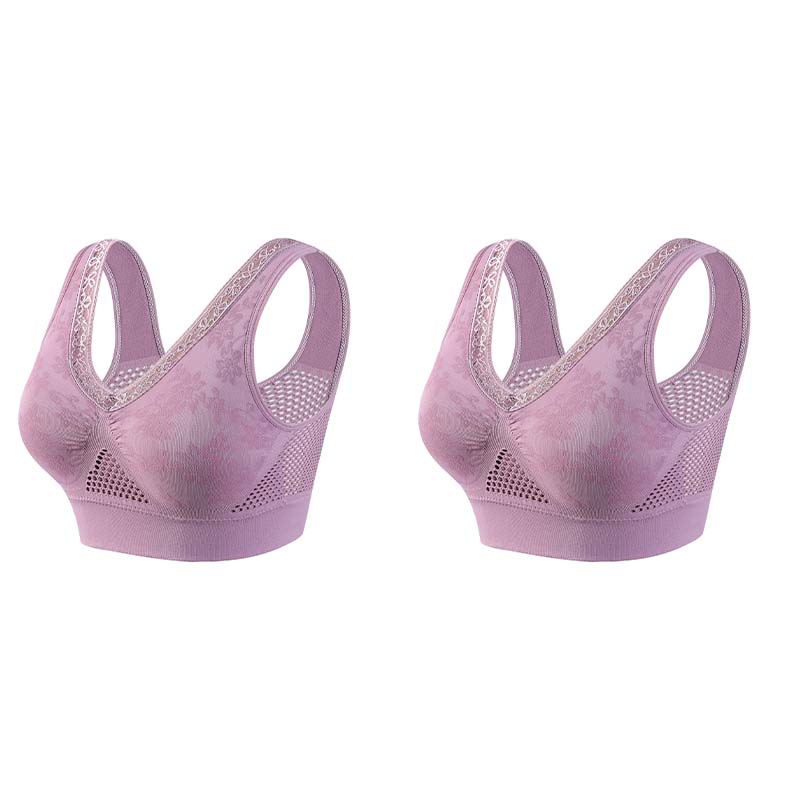 【✨1+1 Free - 2 Pcs】Pure Cotton Buttonless Comfy Lifting Bra
