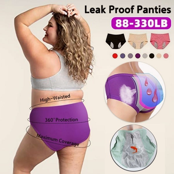 ⏳⏳Last Day-Buy 1 Get 3 Packs!!🔥2026 Best-Selling🏆LunaBloom™ High-Waist Leak-Proof Panties ✨Butter-soft, ultra-stretchy & discreetly protective 🍃