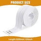 Bath Sealant Strip Self Adhesive 3 Rolls Caulk Tape White Waterproof Seal for Toilet Bathtub Shower Sink Wall Corner Kitchen with Sealing Tool 3.2m Length 38mm Width