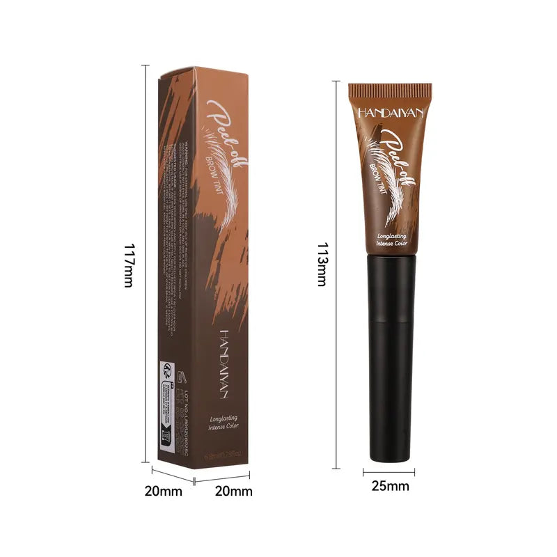 ⏳🏆LAST DAY SALE: ￡7.99!!💞Buy 1 Get 1 Free💞🎨Waterproof Brow Tint – Peel‑off, easy apply. Covers greys, shapes perfectly. A brow game changer!🌟