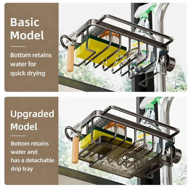 ⏳🖤Black Friday Sale: ONLY ￡9.99!!🔥👩‍🍳 Kitchen Sink Faucet Organizer