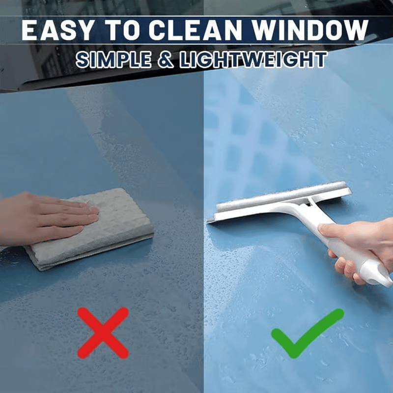 🧽 Last Day Special Price £9.99 ! 🔥Buy 2 Get 1 Free💦3 in 1 Window Cleaning Scraper
