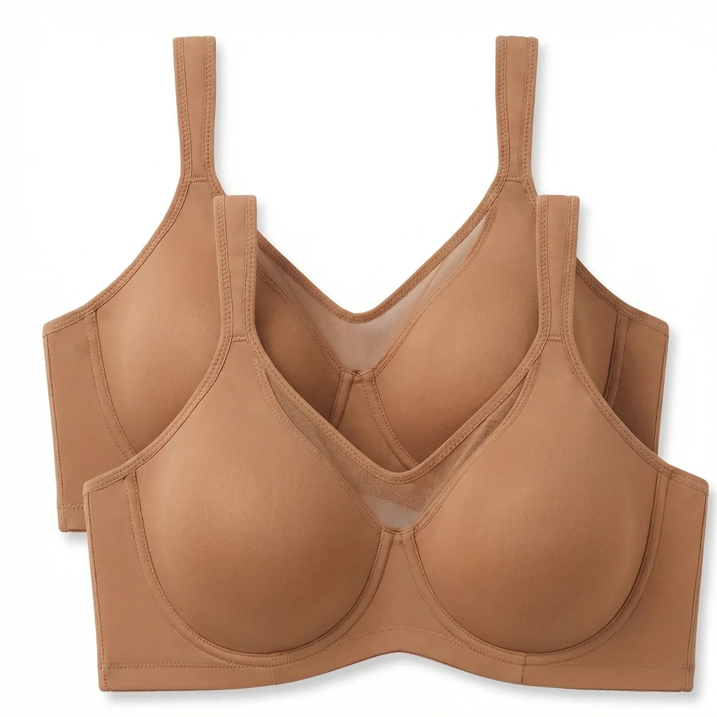 🏆Limited Time Special Price £9.99! 💐Women's Elegant Sheer Full Coverage Plus Size Bra