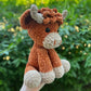 🎅Christmas Sale 50% OFF!!🎄🔥Crochet Highland Cow Amigurumi Pattern🐮- DIY Kit & Finished Plush